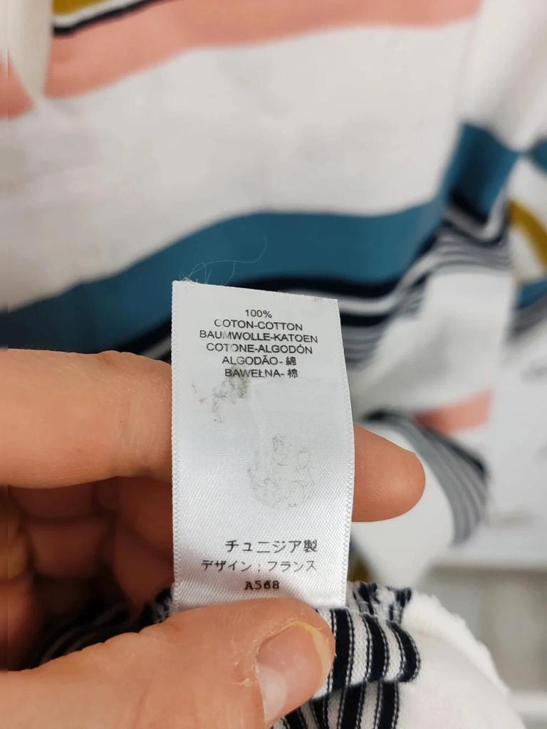 Top rayé petit bateau taille 1 Df2712-003