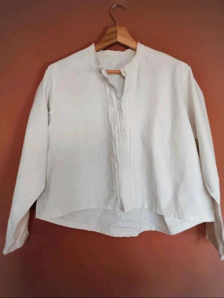 Blouse vintage blanche taille 40/42