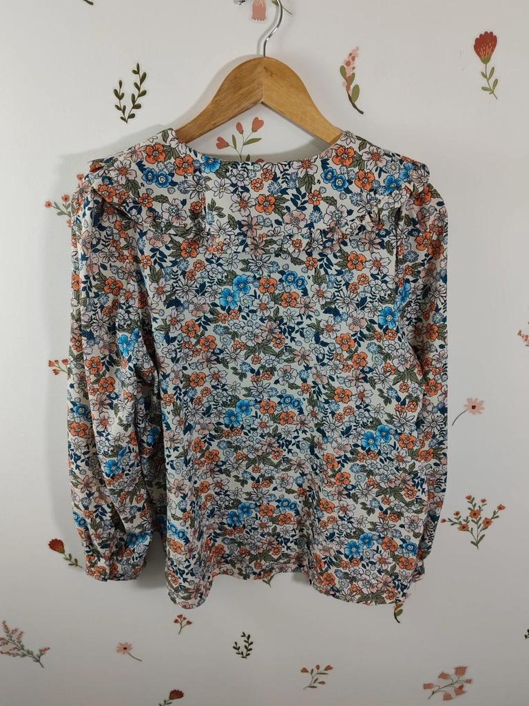 Blouse col claudine liberty taille M/l