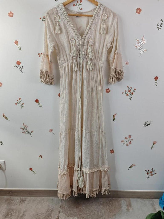 Robe longue bohème taille S/m