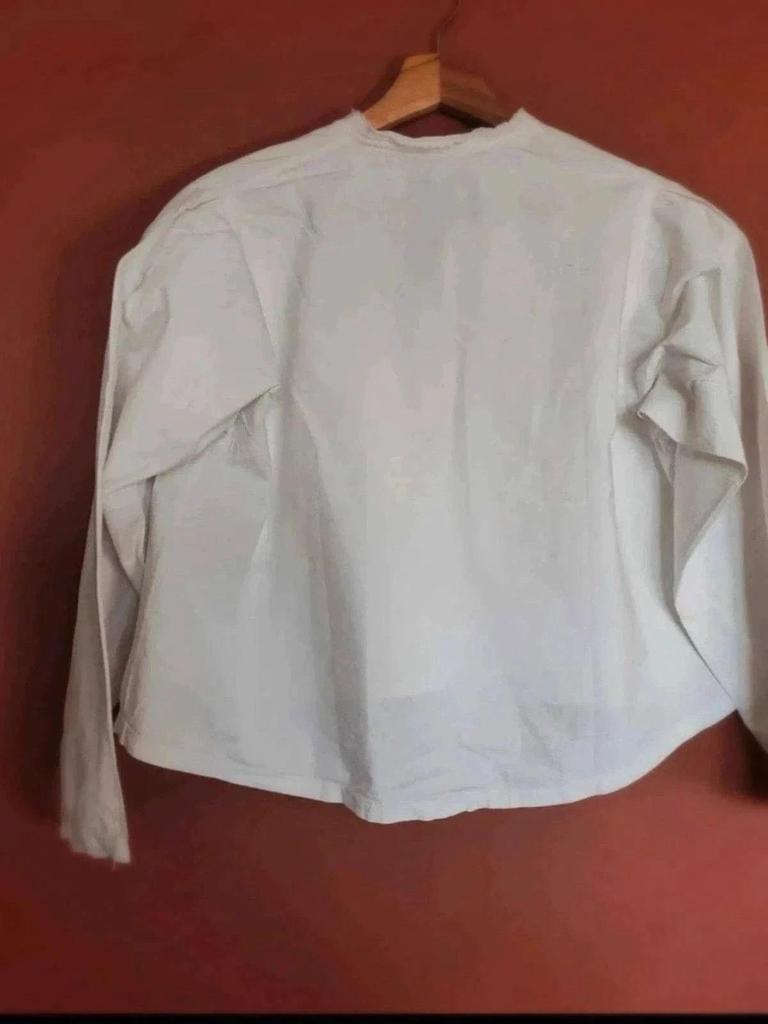 Blouse vintage blanche taille 40/42