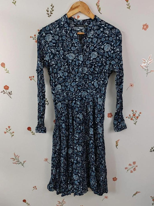 Robe longue fleurie Monoprix taille S