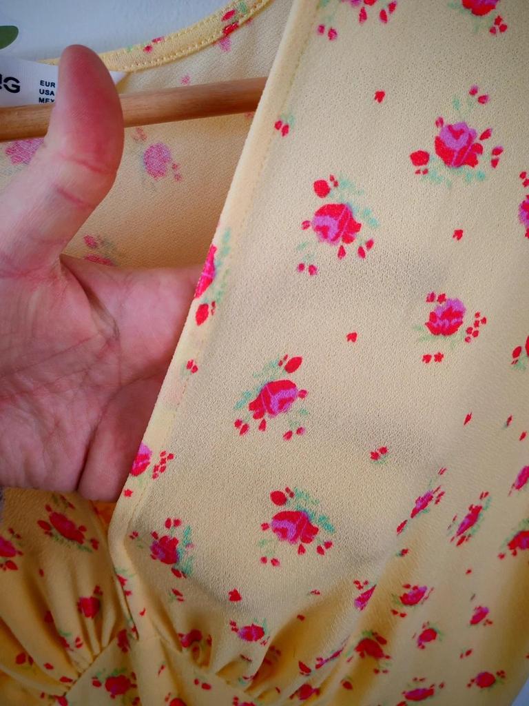 Robe fleuri mango taille L
