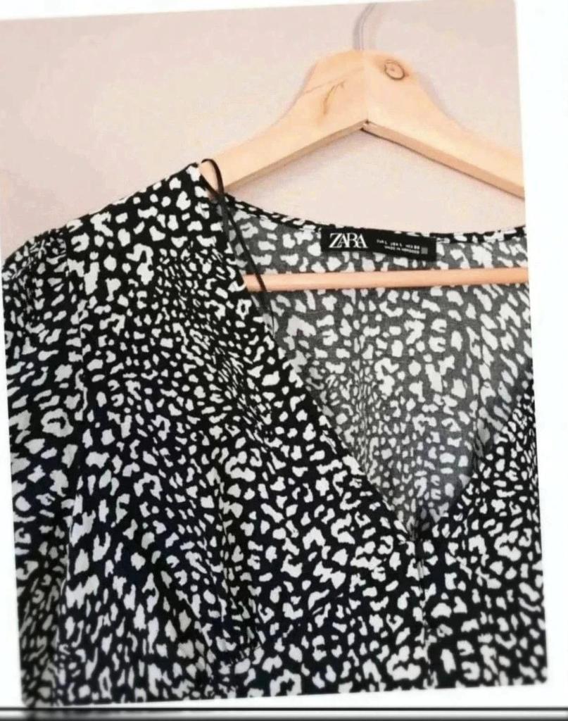 Robe motif animalier Zara