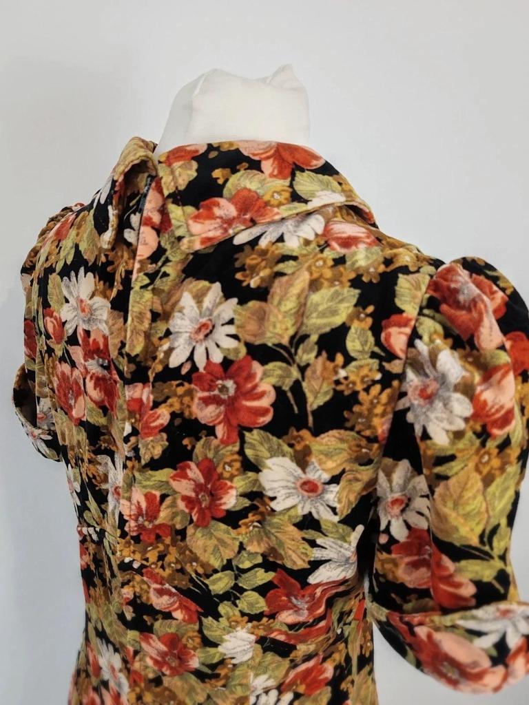 Robe velours vintage taille 36