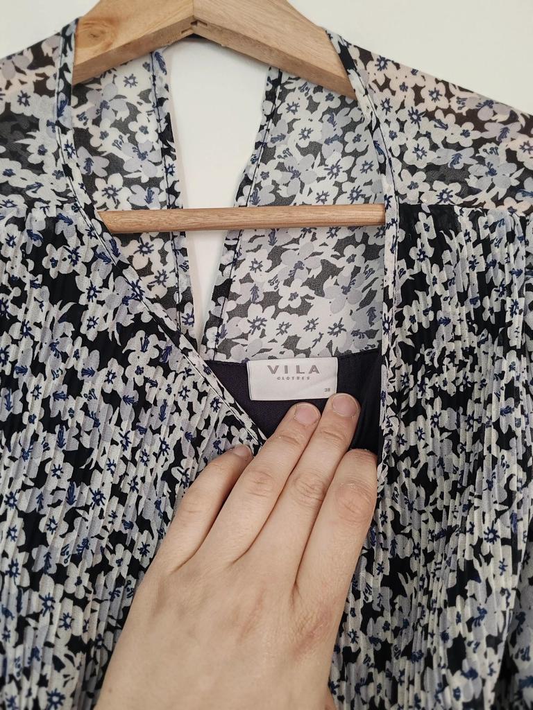 Robe plissée taille 38