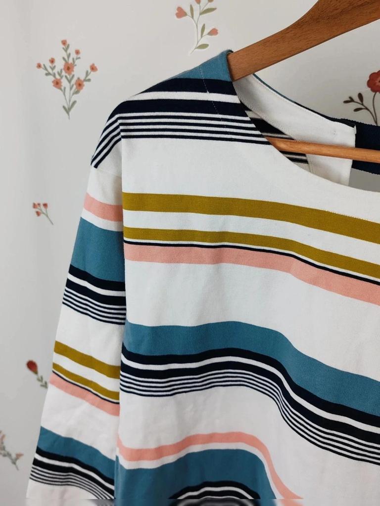 Top rayé petit bateau taille 1 Df2712-003
