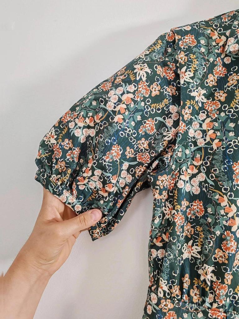 Robe fleuri tailel 38