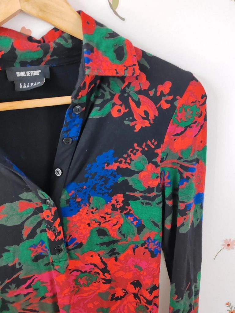 Robe jersey motif taille 36