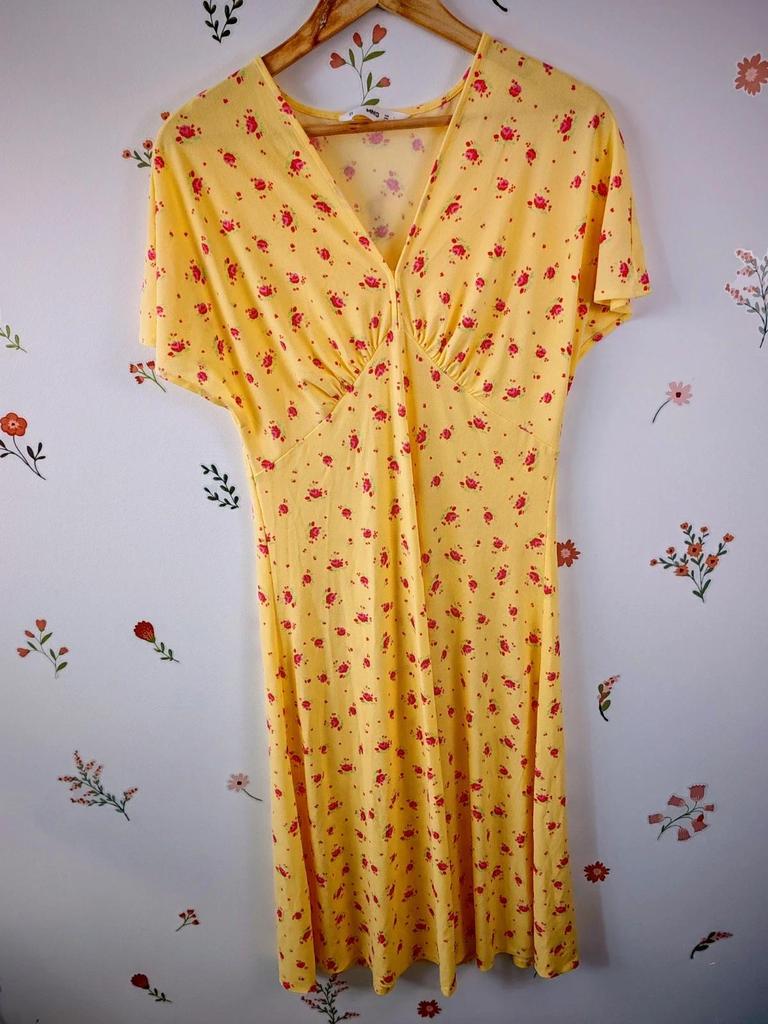 Robe fleuri mango taille L