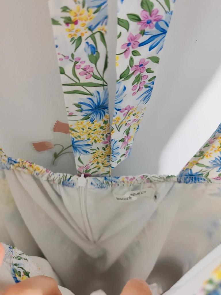 Robe dos nu blanc taille M