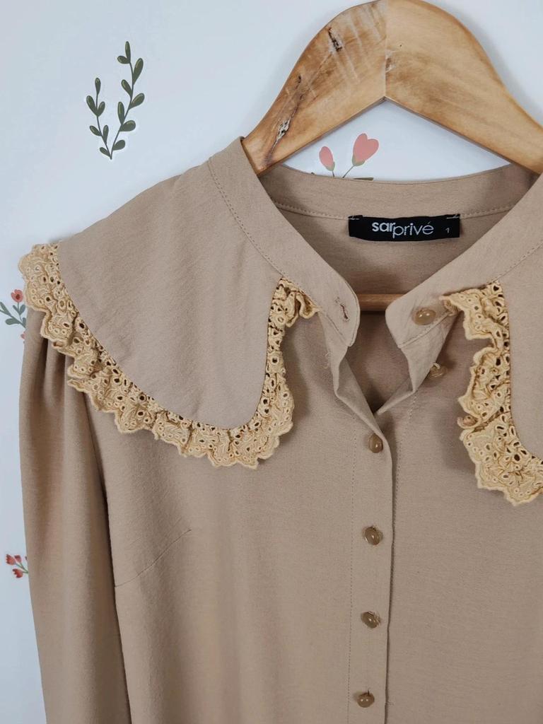 Blouse col claudine taille S/m