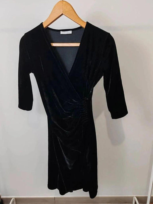 Robe moulante velours taille S/m