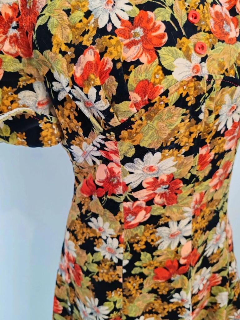 Robe velours vintage taille 36