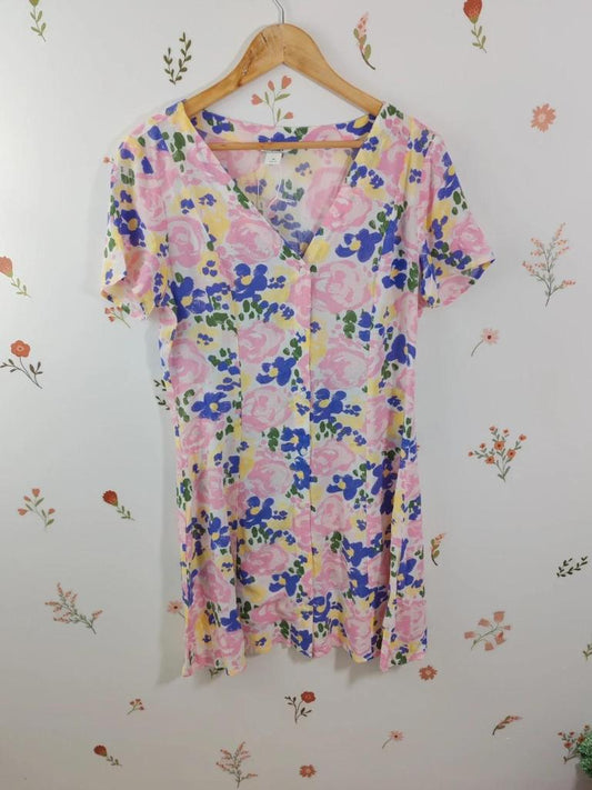 Robe fleurie Monki taille M