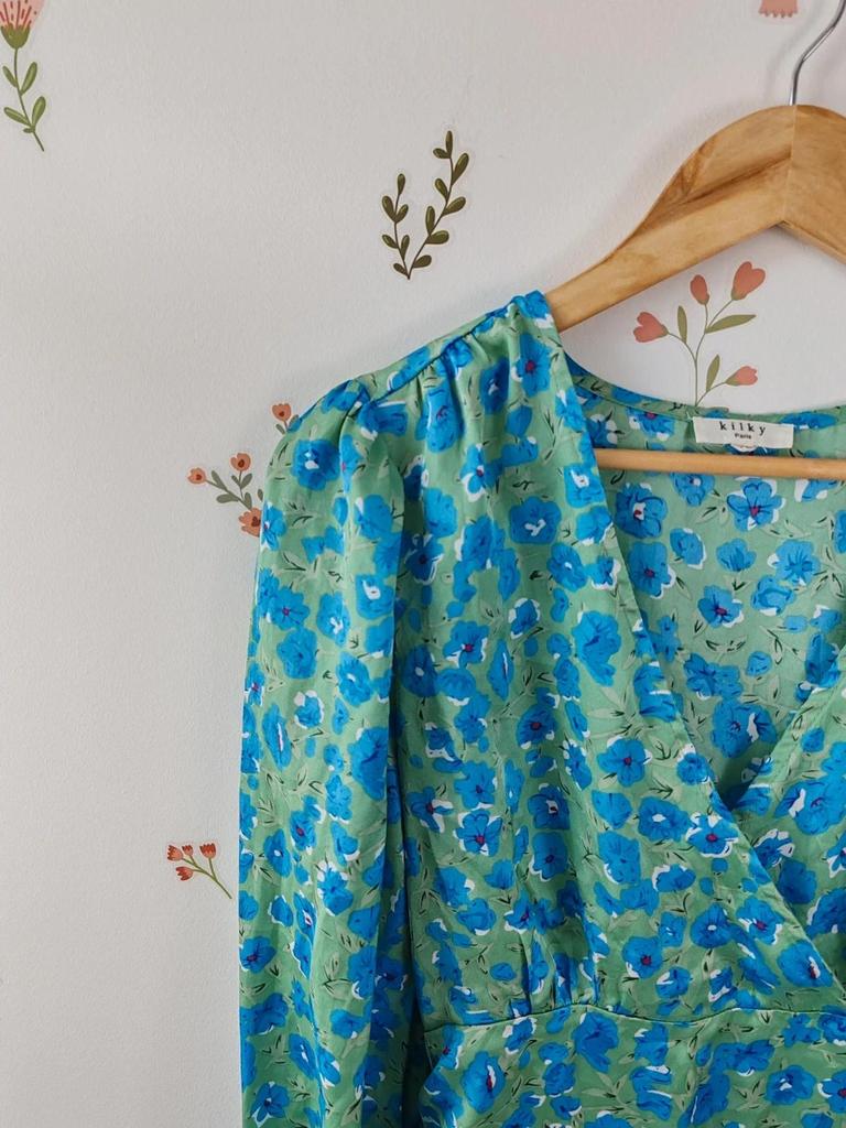 Robe moulante satinée taille S