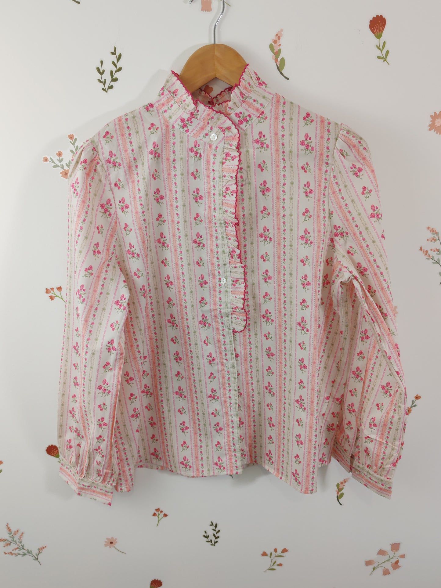Blouse rose Emma