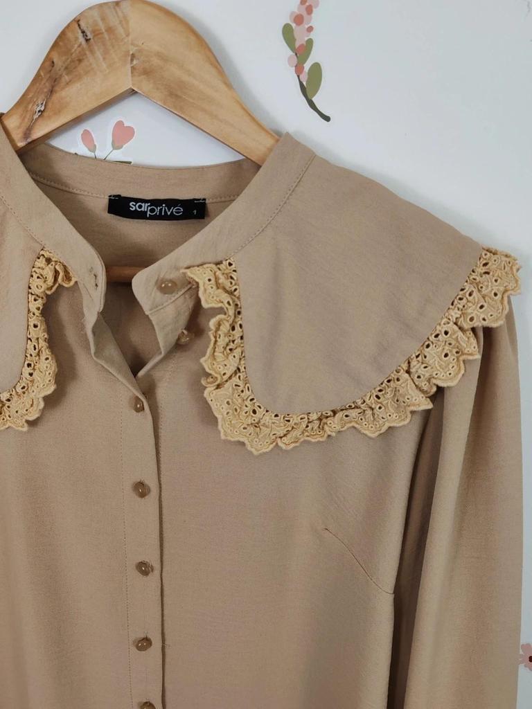 Blouse col claudine taille S/m