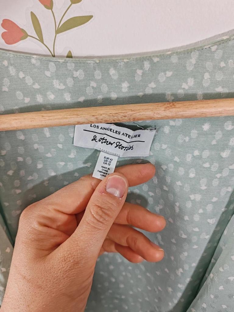 Robe portefeuille à pois taille 42