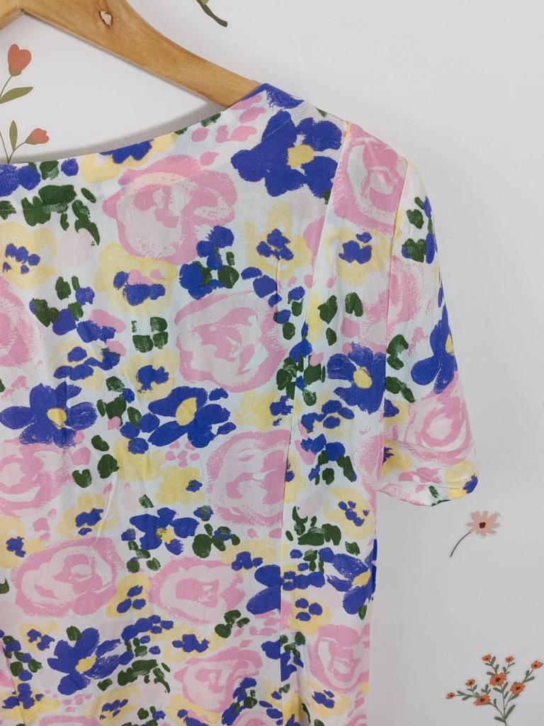Robe fleurie Monki taille M
