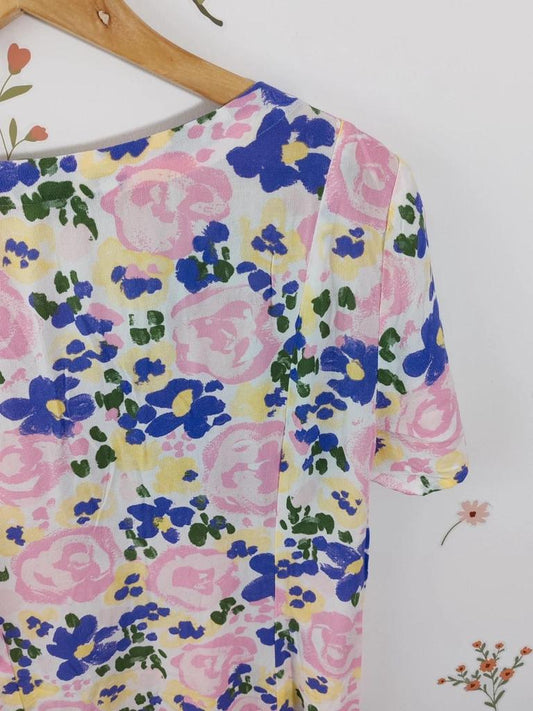 Robe fleurie Monki taille M