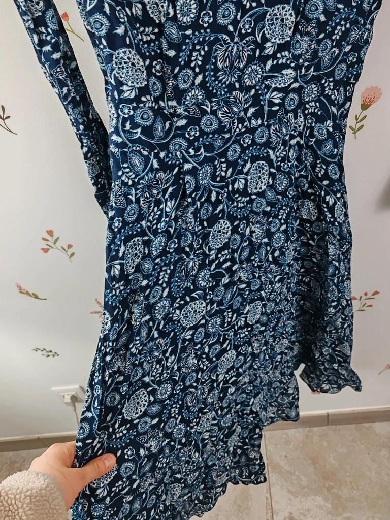 Robe longue fleurie Monoprix taille S