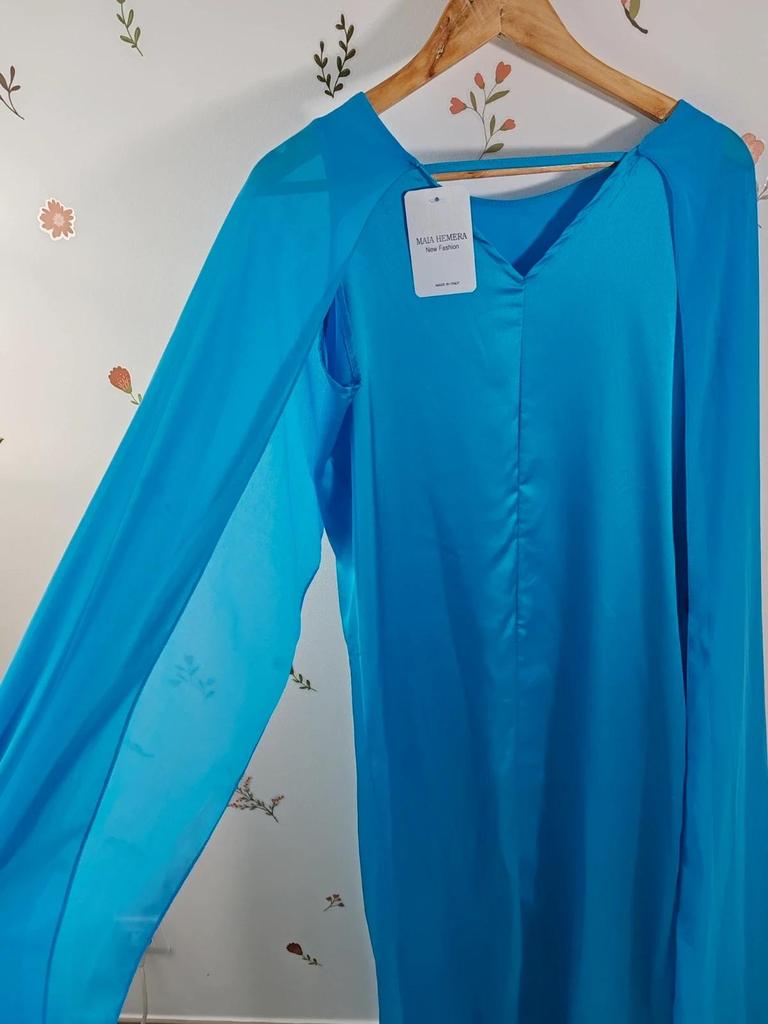 Robe de soirée bleu neuve