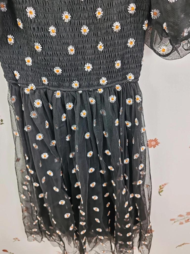 Robe marguerite tulle taille M