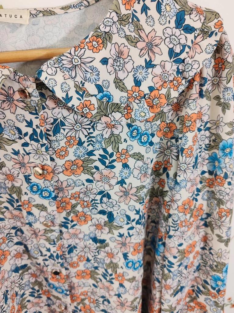 Blouse col claudine liberty taille M/l