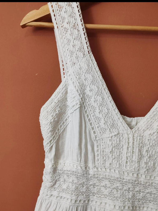 Robe dentelle bohème taille M/l