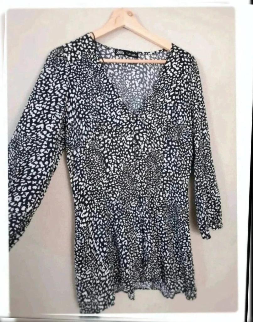 Robe motif animalier Zara