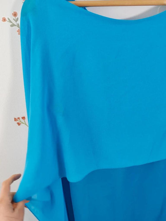 Robe de soirée bleu neuve