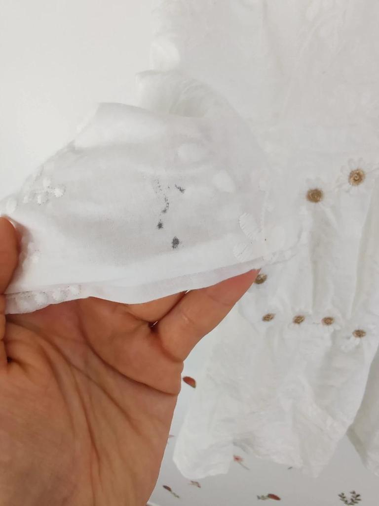 Blouse broderie taille L