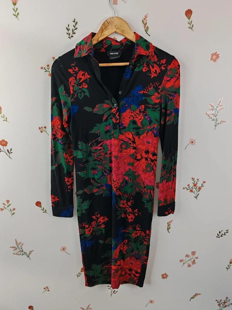Robe jersey motif taille 36