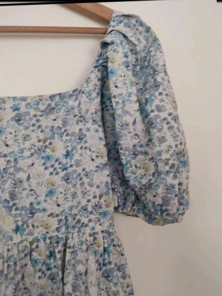Robe longue cottage fleurie taille 40