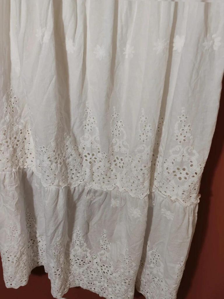 Robe bohème blanche taille 40