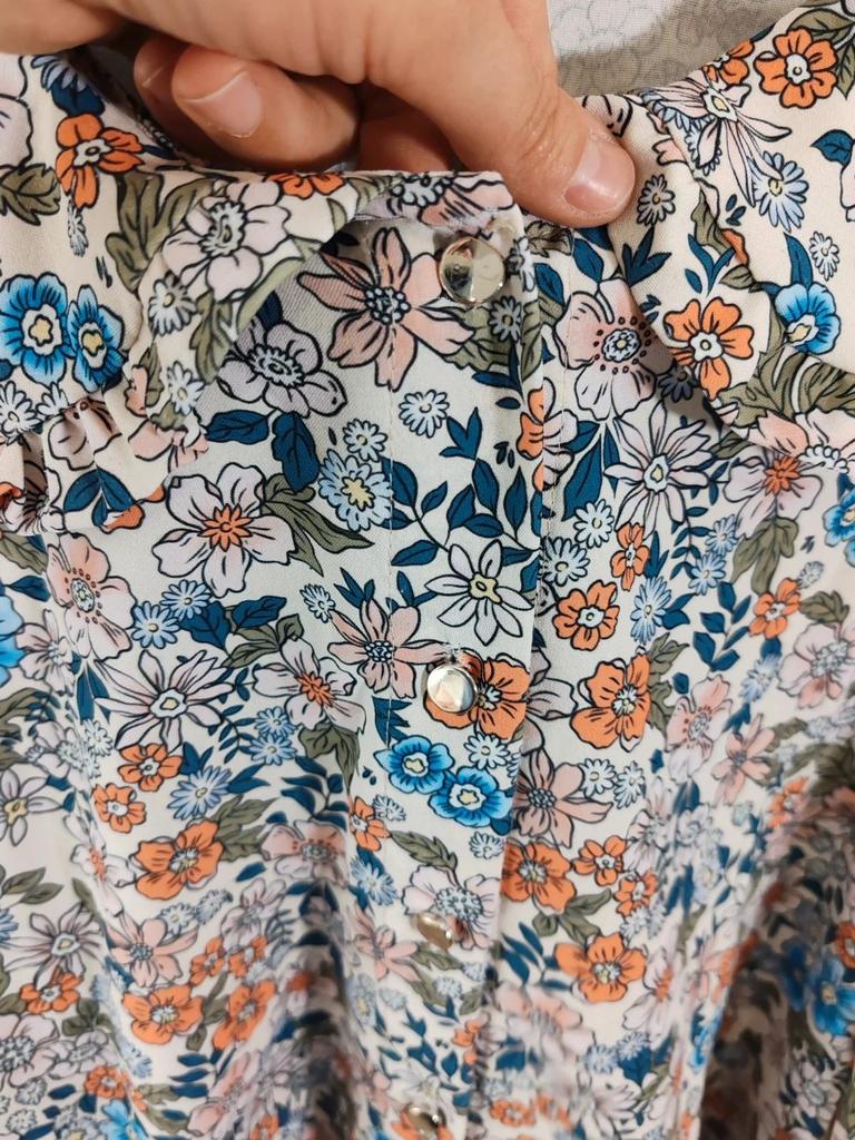 Blouse col claudine liberty taille M/l