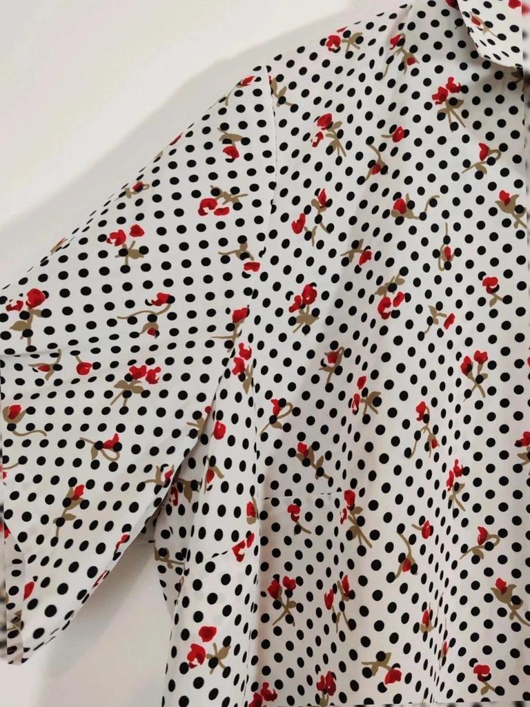 Chemisier pois taille 42/44