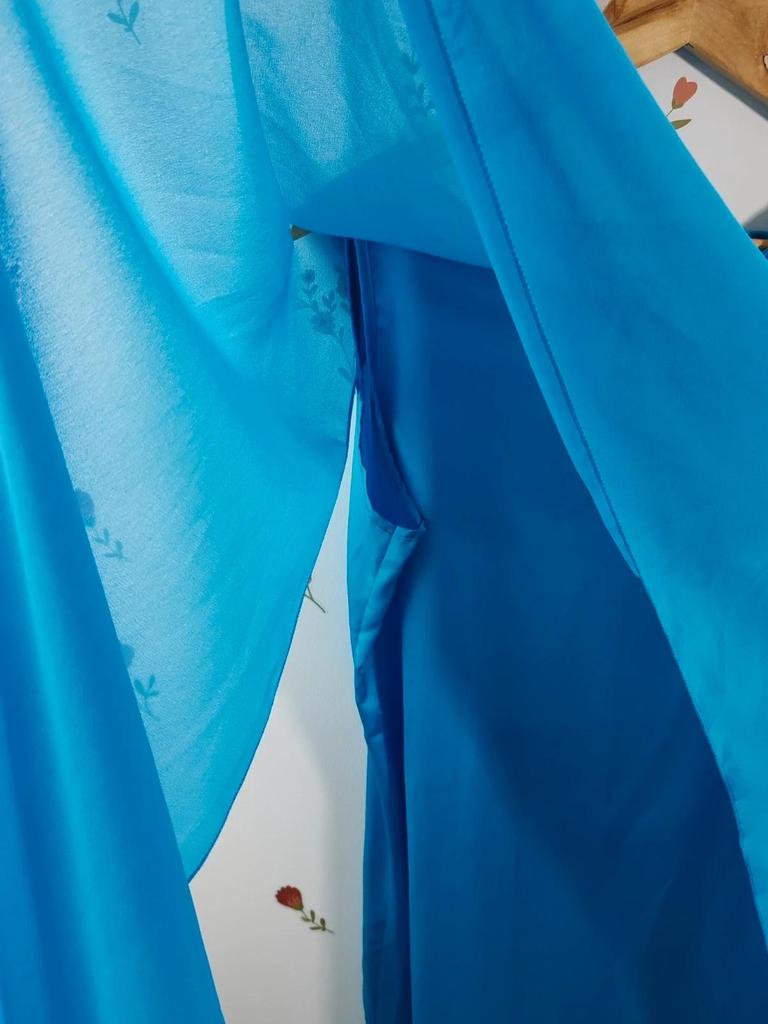Robe de soirée bleu neuve