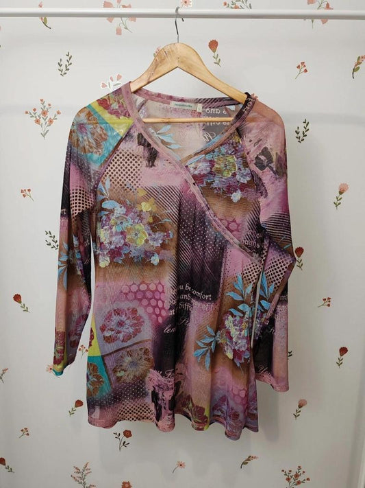 Top mesh long taille 44
