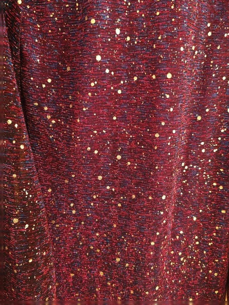 Robe brillante violet taille S