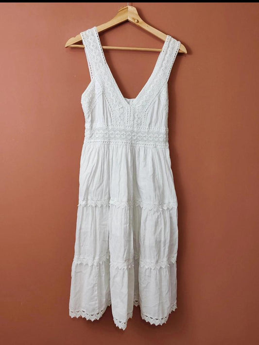 Robe dentelle bohème taille M/l