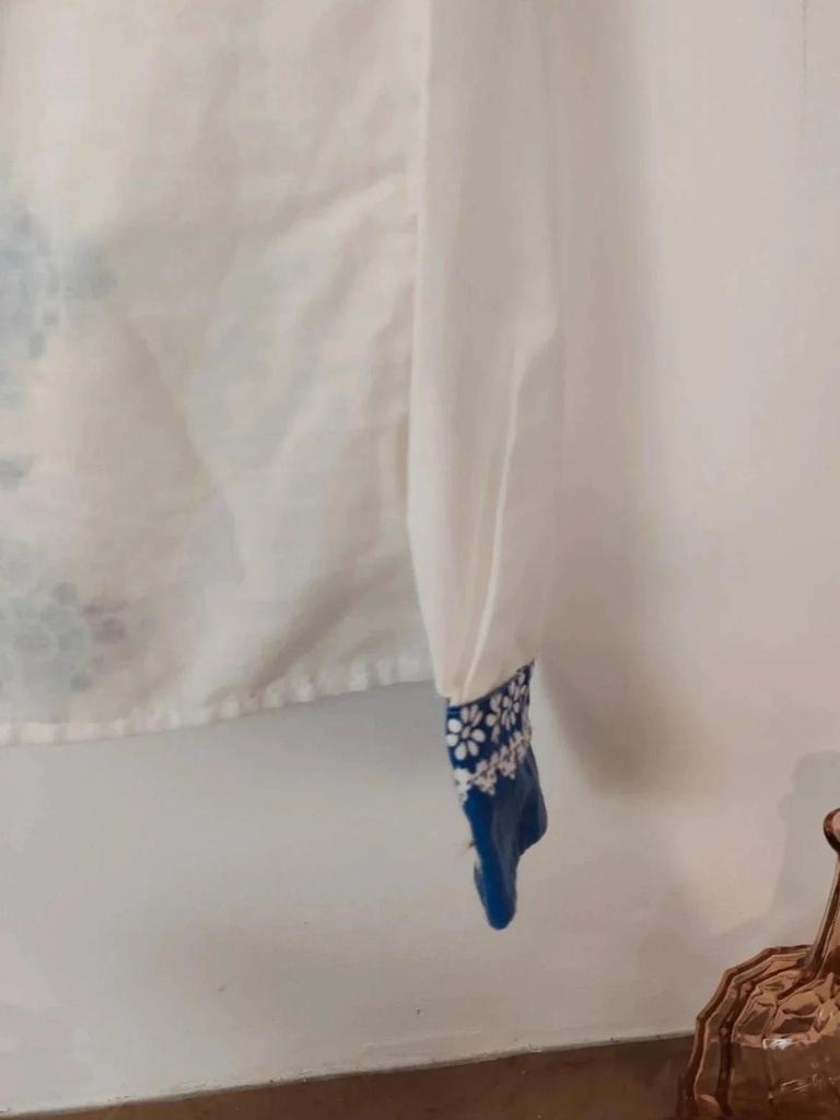 Chemisier à motif vintage taille Xs/s