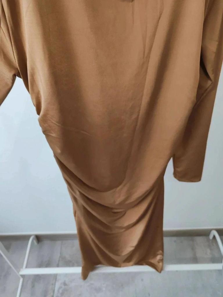 Robe longue drapée taille M #312