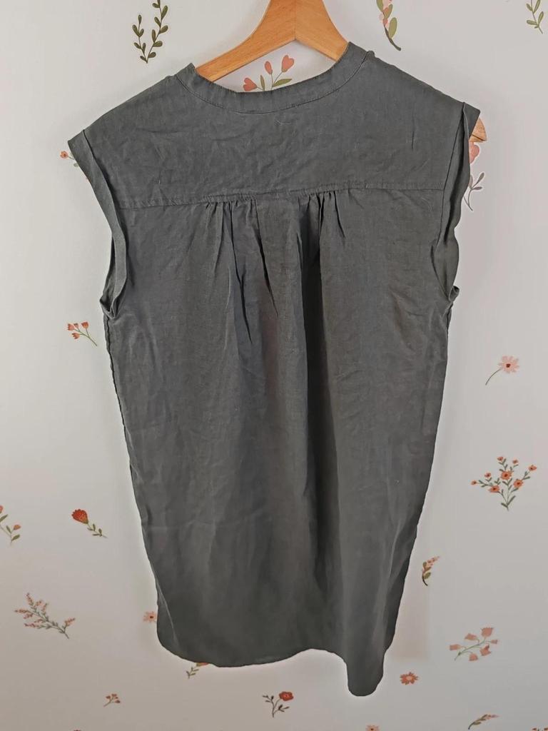Robe droite lin Monoprix taille 38